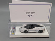 Modellautos 1:43 BBR Ferrari LaFerrari Aperta Weiß Ltd 01/24 mit Vitrine + OVP
