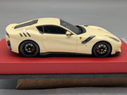 Modellautos 1:43 BBR Concept43 Ferrari F12 TDF Avorio Gloss 08/20 in OVP
