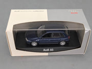 Modellautos 1:43 Minichamps Audi A3 Blau Metallic mit Dealer OVP