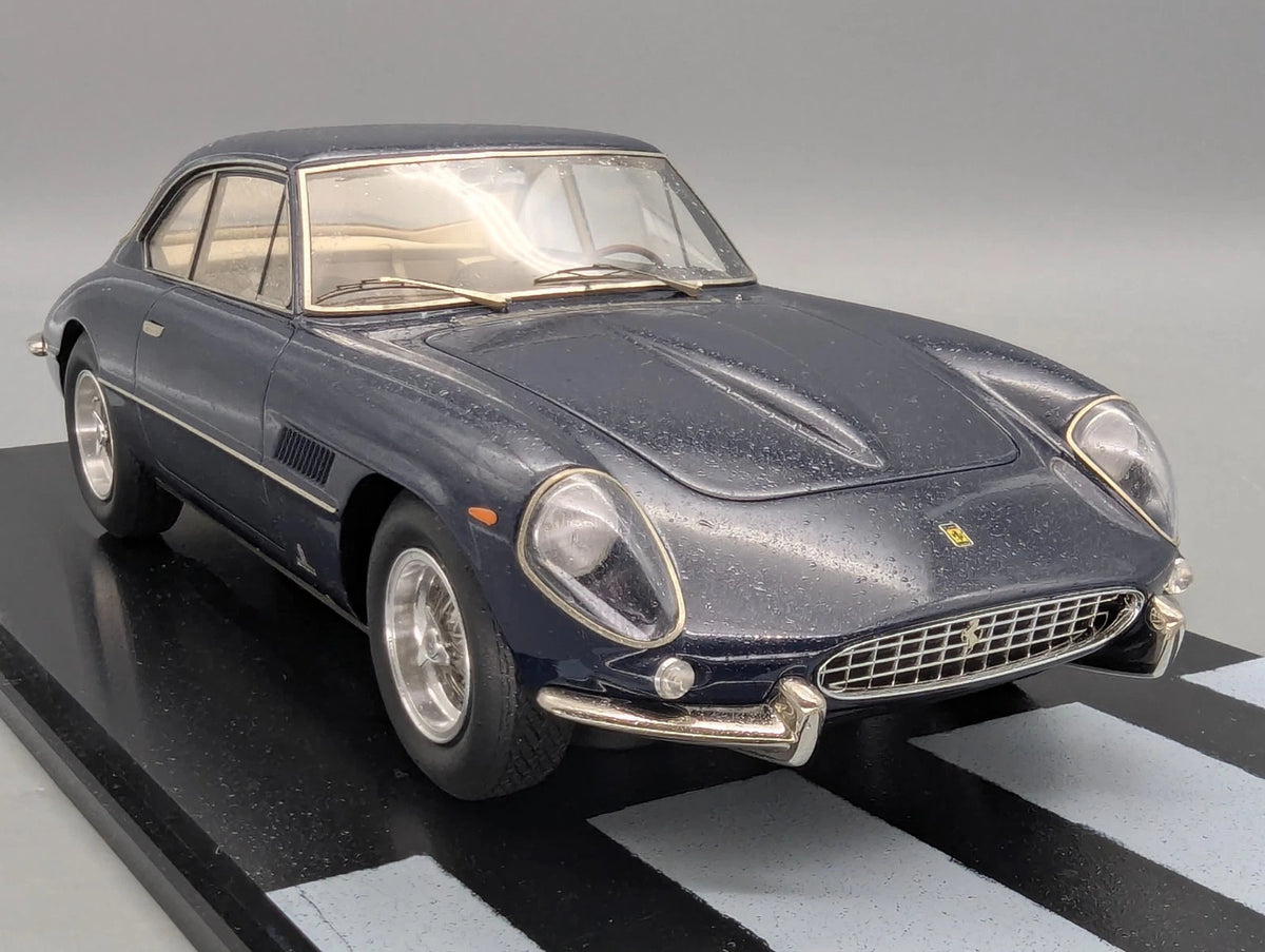 Modellautos 1:18 BBR Ferrari 400 SA 1962 Blau RAIN / DIRTY VERSION Ltd 07/07 OVP