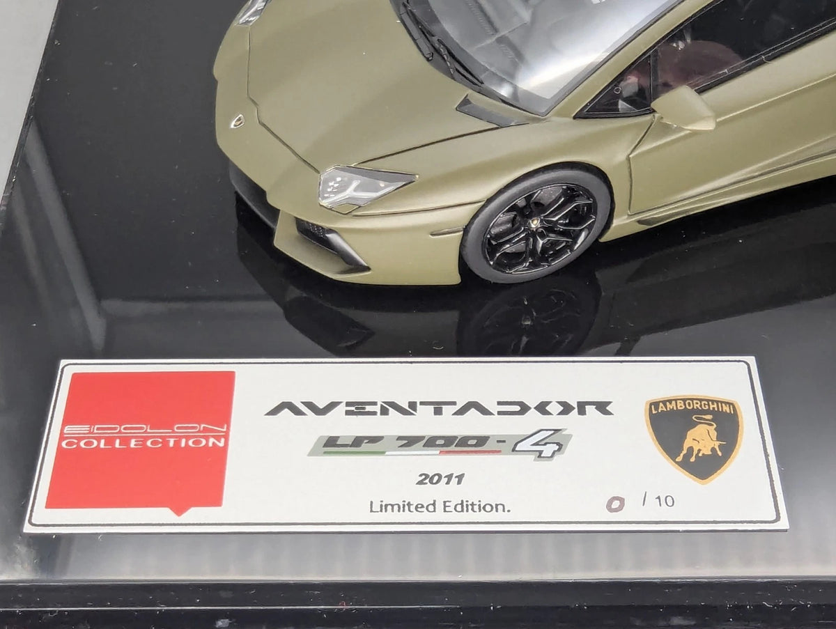 Eidolon Make Up 1:43 Lamborghini Aventador LP700-4 2011 Engine Set Ltd 00/10 OVP