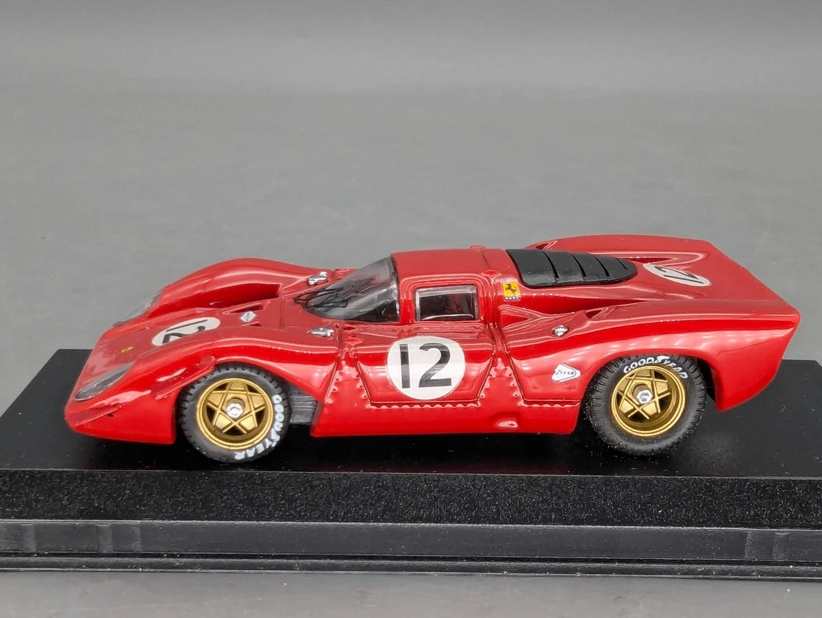 Modellautos 1:43 Best Model Ferrari 312 P Coupe 1969 #12 P. Rodriguez mit OVP