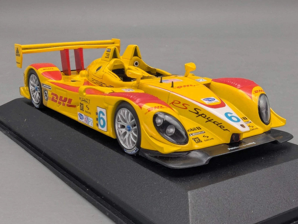 Modellautos 1:43 Minichamps Porsche RS Spyder 9RG ALMS 2007 #6 Penske Racing OVP