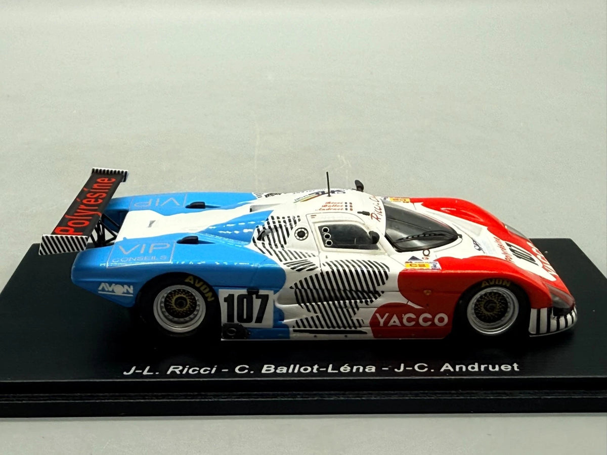 Modellautos 1:43 Spark Spice SE 88C - 24h Le Mans 1988 #107 + OVP