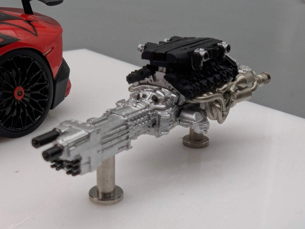 Eidolon Make Up 1:43 Lamborghini Aventador LP750-4 SV 2015 Engine Set 03/30 OVP