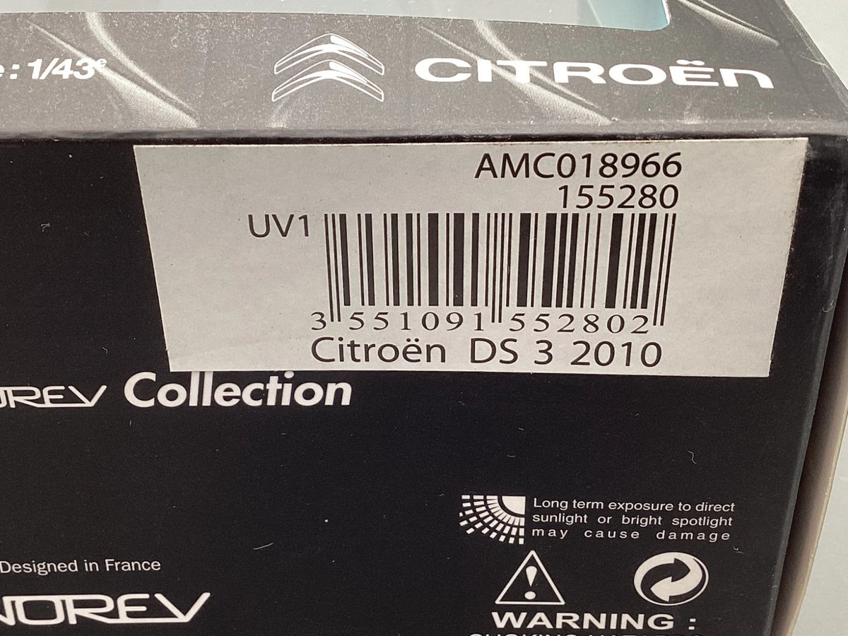 Modellautos 1:43 Norev Citroen DS 3 2010 mit OVP