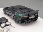 Eidolon Make Up 1:43 Lamborghini Aventador LP750-4 SV 2015 Engine Set 06/30 OVP