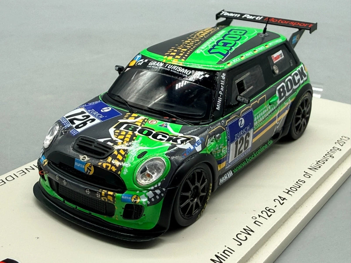 Modellautos 1:43 Spark Mini JCW #126 24h Nürburgring 2013 + OVP