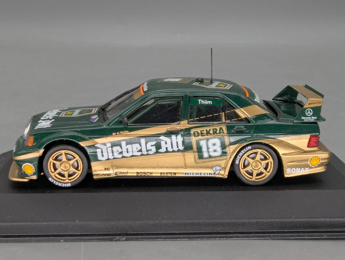 Modellautos 1:43 Minichamps Mercedes 190E EVO2 DTM 1992 #18 Thiim  Dealer OVP