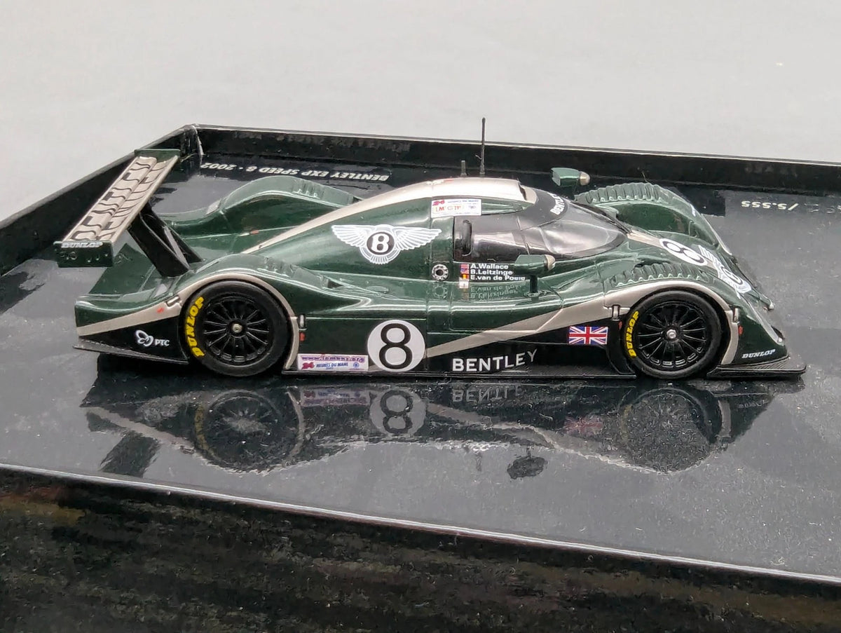 Modellautos 1:43 Minichamps Bentley EXP Speed 8 24h Le Mans 2002 #8 mit OVP