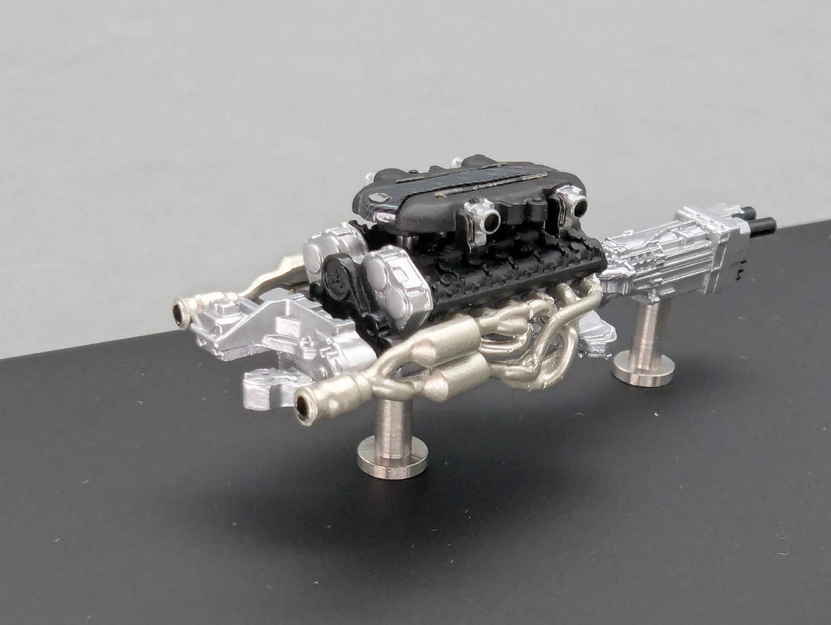 Eidolon Make Up 1:43 Lamborghini Aventador LP700-4 2011 Engine Set Matt Weiß OVP