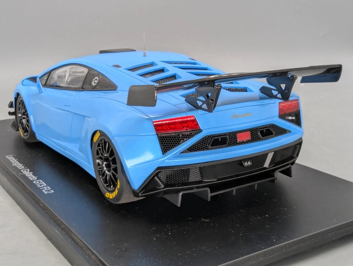 Modellautos 1:18 Autoart 81359 Lamborghini Gallardo GT3 FL2 2013 Blau mit OVP