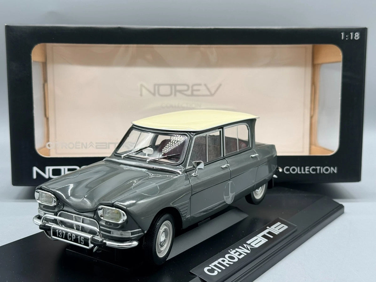 Modellautos 1:18 Norev Citroen Ami 6 Grau mit OVP