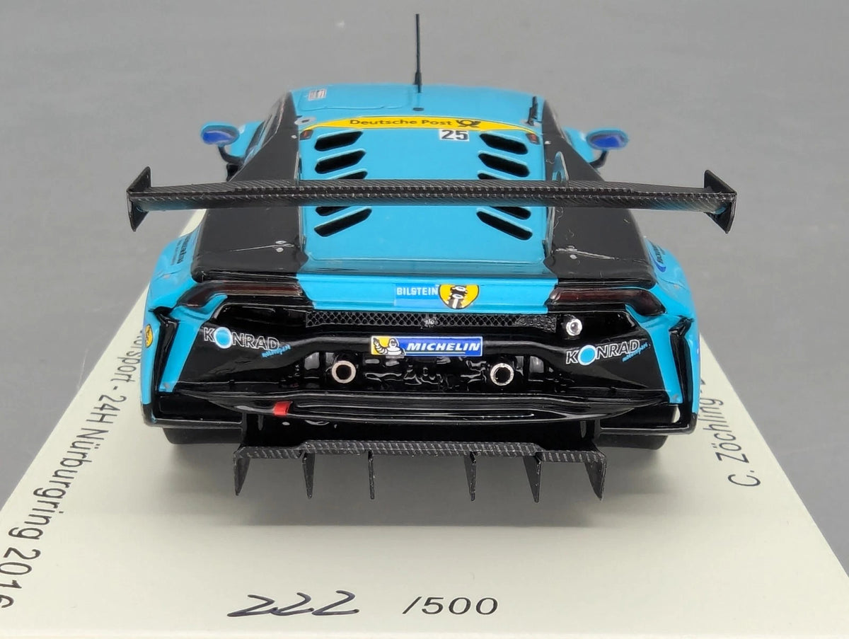 Modellautos 1:43 Spark SG573 Lamborghini Huracan GT3 24h Nbrg 2016 #25 OVP