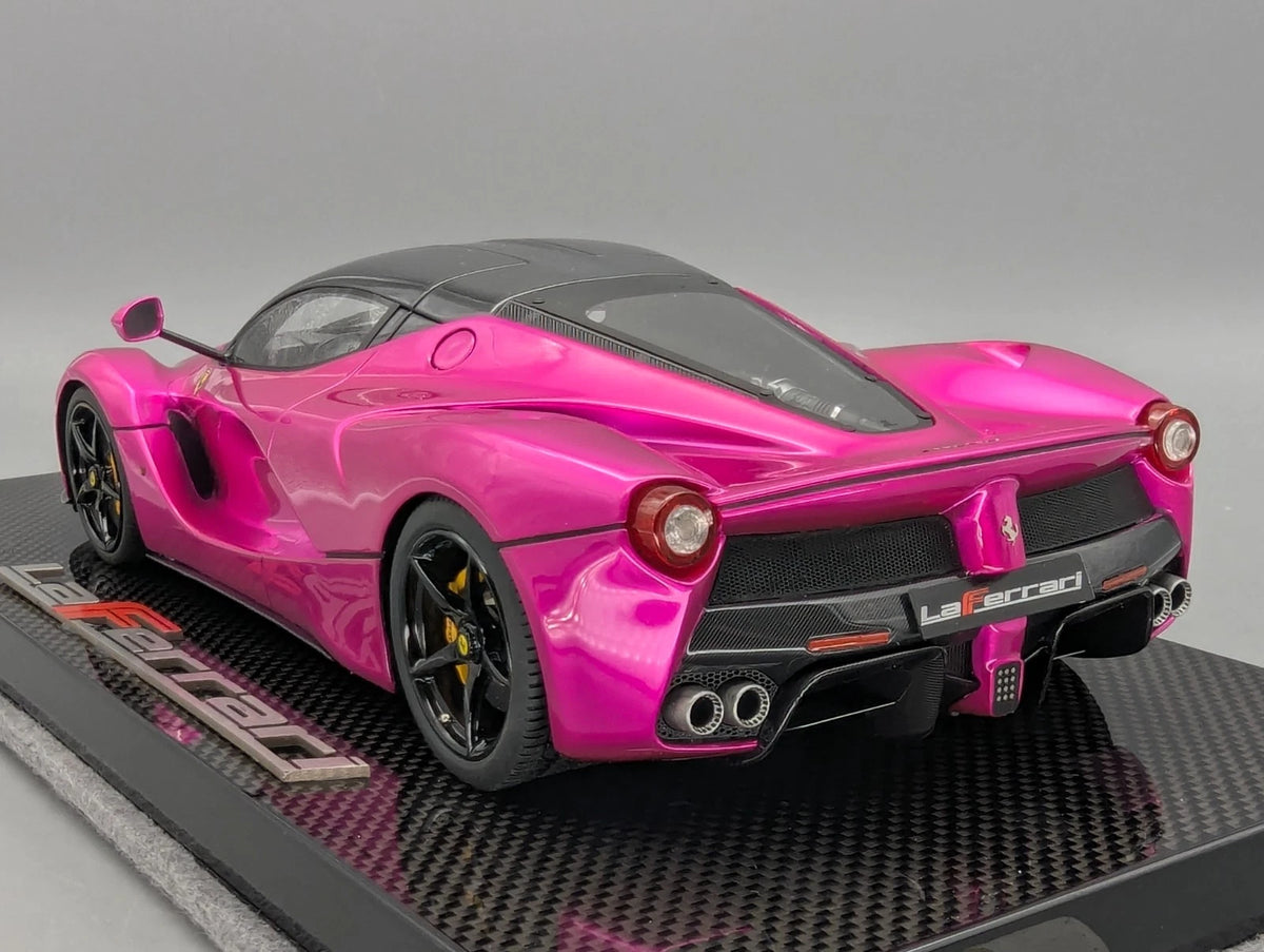 Modellautos 1:18 BBR Ferrari LaFerrari Pink Flash Ltd 04/05 OVP