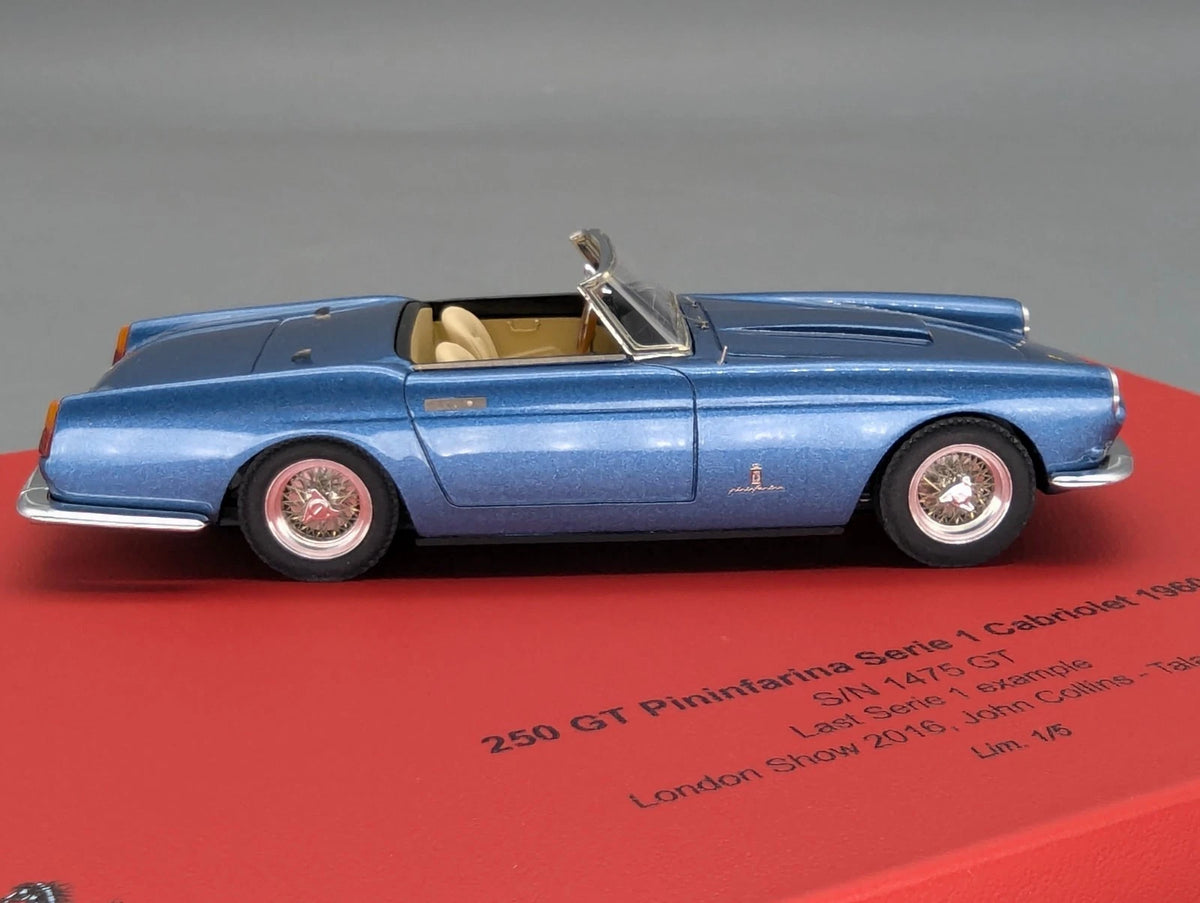 Modellautos 1:43 BBR Ferrari 250 GT Pininfarina Cabriolet 1960 Ltd 01/05 OVP