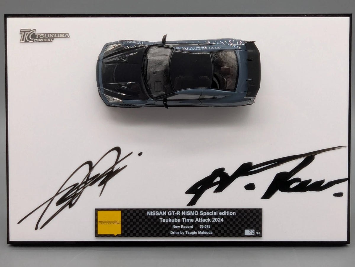 Eidolon Make Up 1:43 Nissan GT-R Nismo Tsukuba Time Attack 2024 Signiert OVP