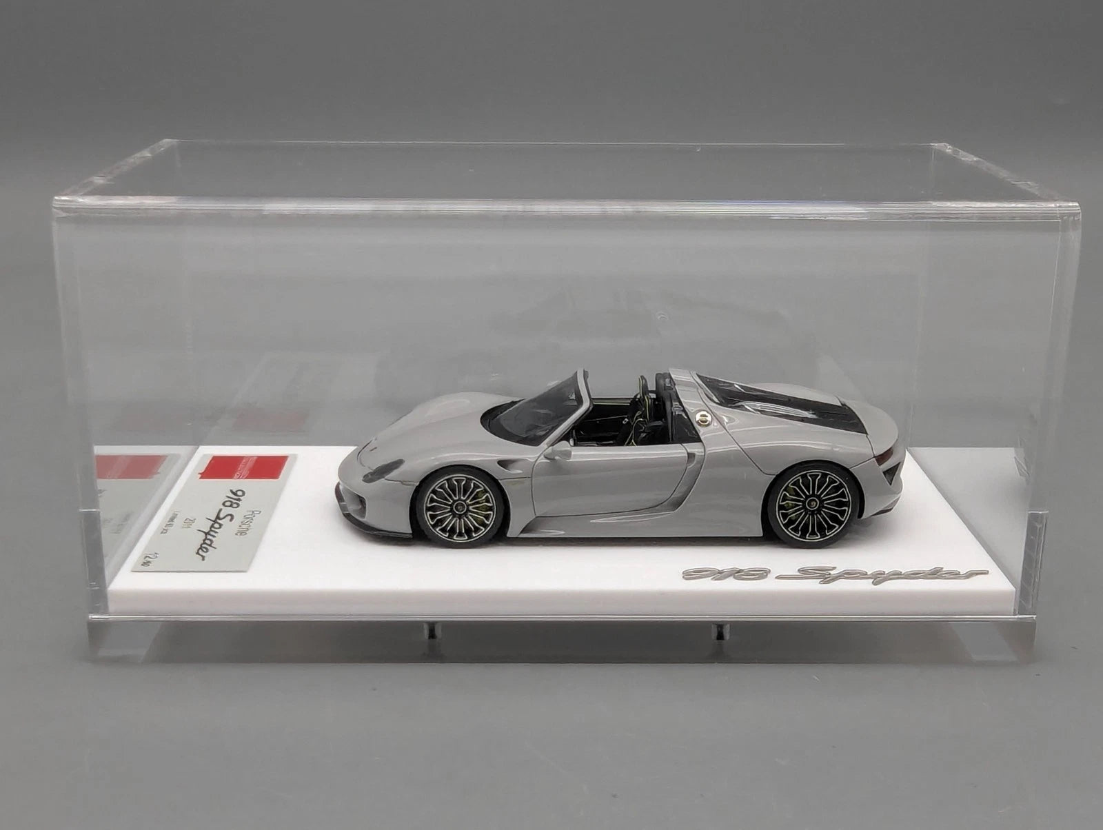 Eidolon Make Up 1:43 Porsche 918 Spyder 2011 Fashion Grey Ltd 12/60 mit OVP