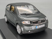 Modellautos 1:43 Minichamps Audi A2 Grau Metallic mit Dealer OVP