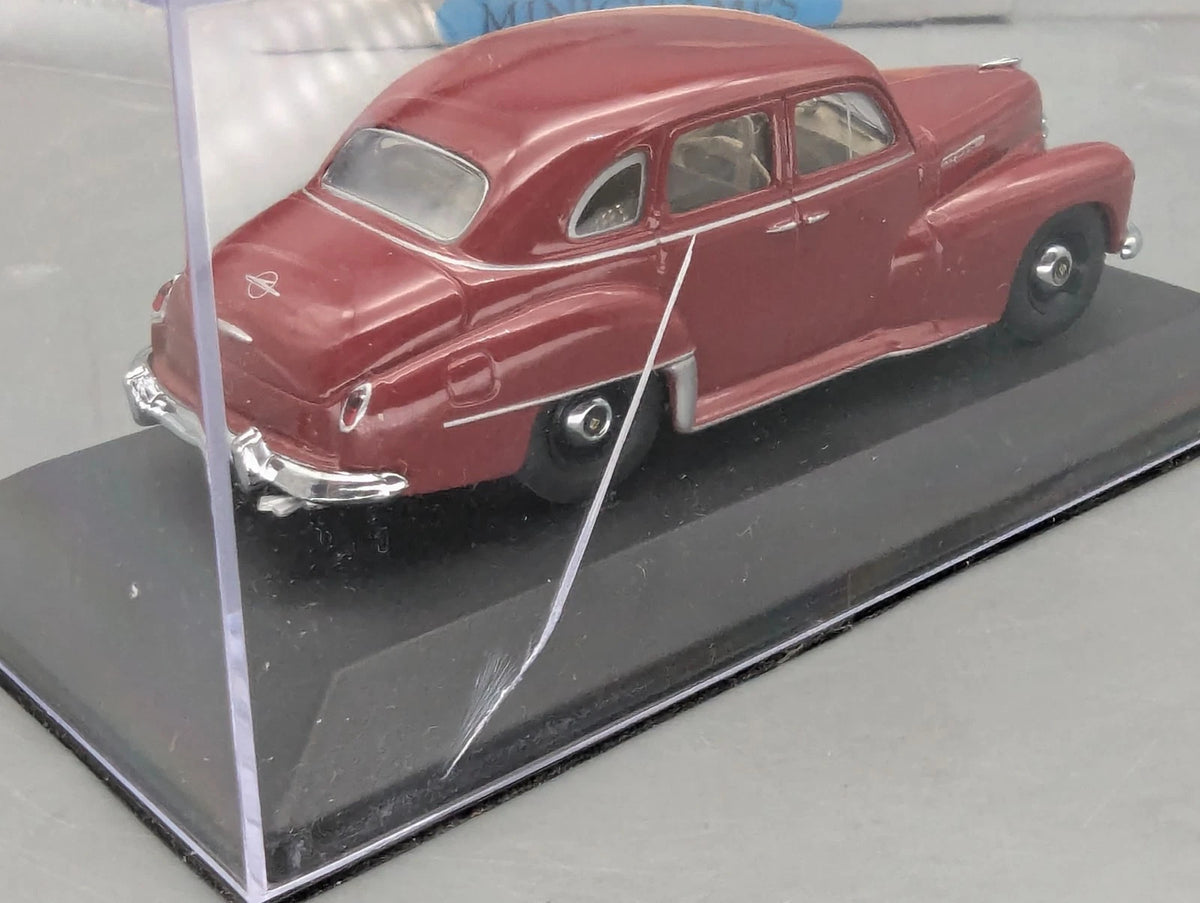 Modellautos 1:43 Minichamps Opel Kapitän 1951 Rot mit OVP