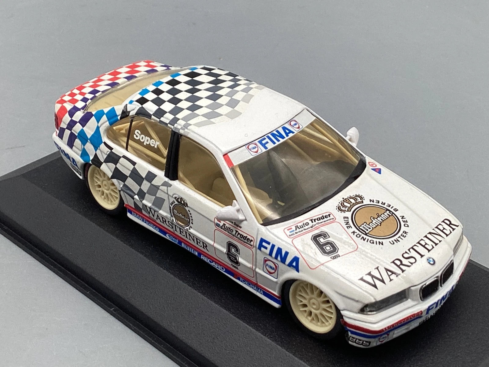 Modellautos 1:43 Minichamps BMW 318i  BTCC 1993 Team Schnitzer Soper #6 mit OVP