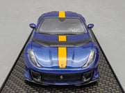Modellautos 1:43 BBR Concept43 Ferrari 812 Competizione Blue TdF 10/48 mit OVP