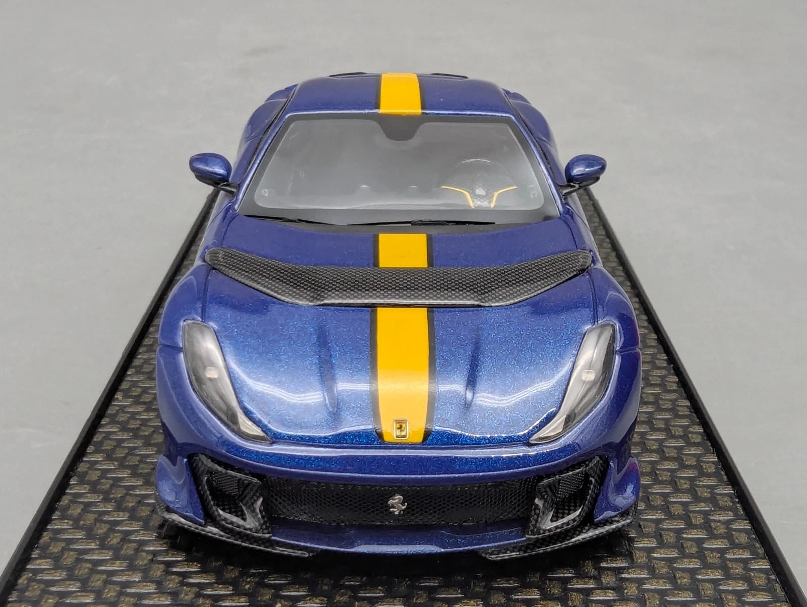 Modellautos 1:43 BBR Concept43 Ferrari 812 Competizione Blue TdF 10/48 mit OVP