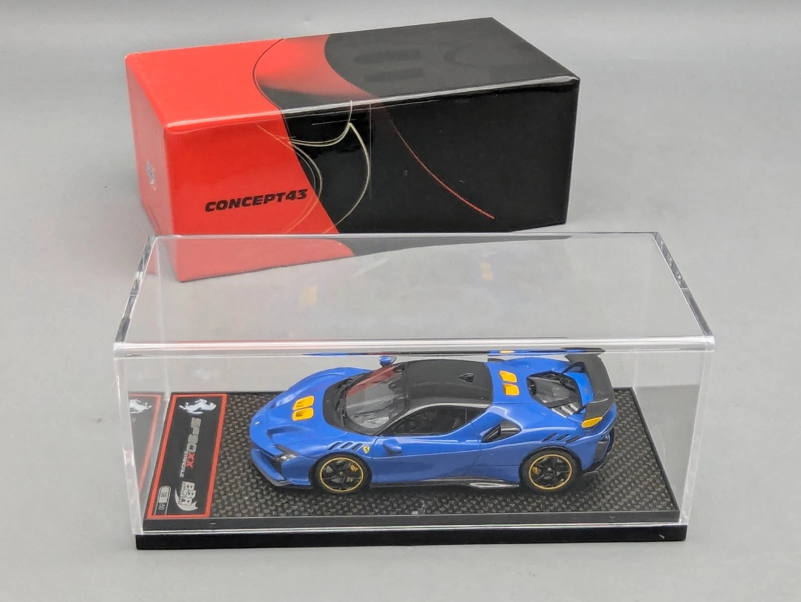 Modellautos 1:43 BBR Concept43 Ferrari SF90 XX Stradale Ltd 08/50 mit OVP