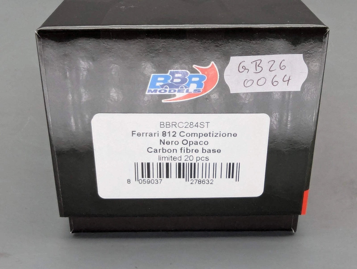 Modellautos 1:43 BBR Concept43 Ferrari 812 Competizione Nero Ltd 04/20 mit OVP