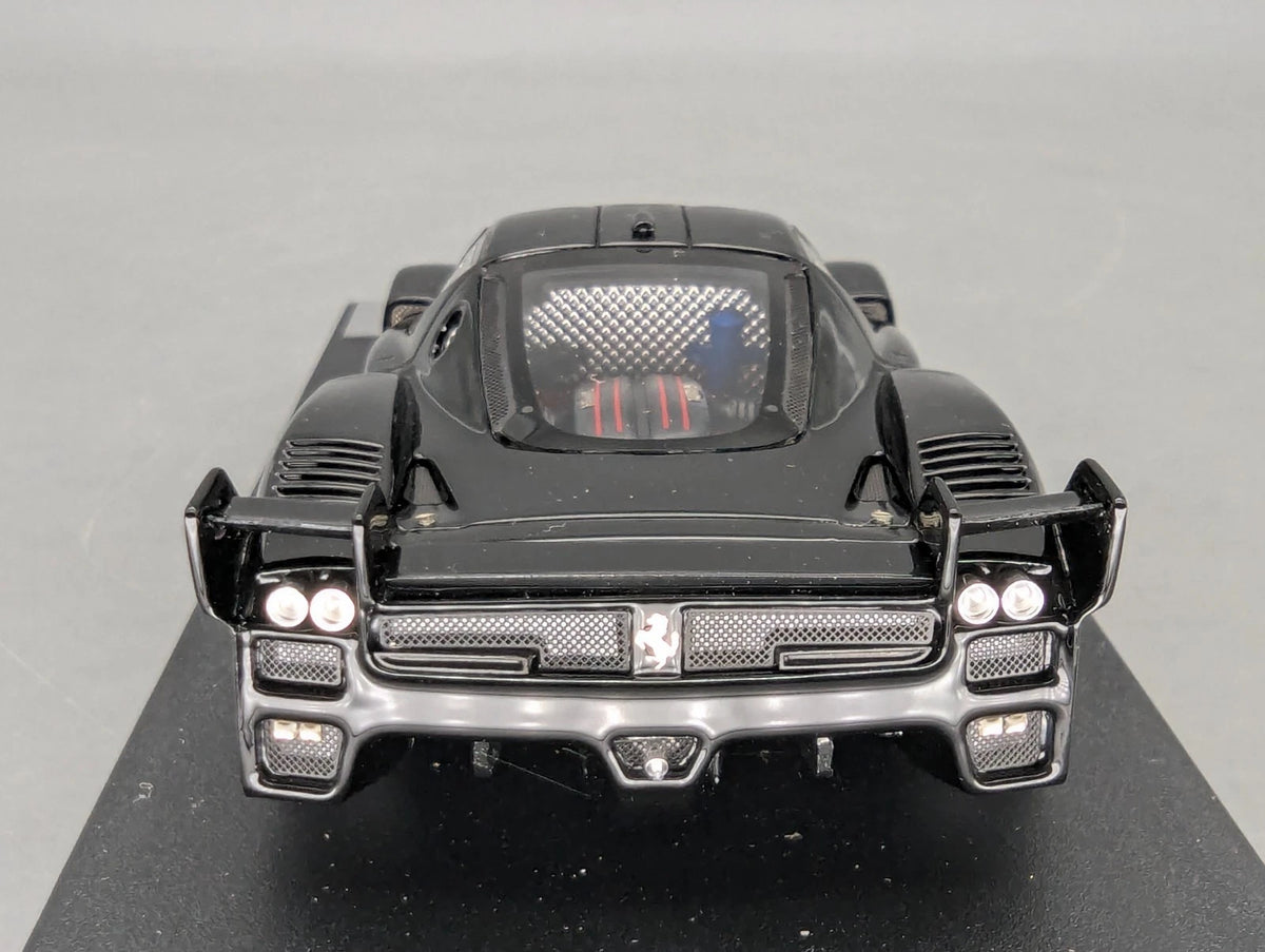 Modellautos 1:43 BBR Ferrari FXX  2006 Black #30 M. Schumacher mit Vitrine + OVP
