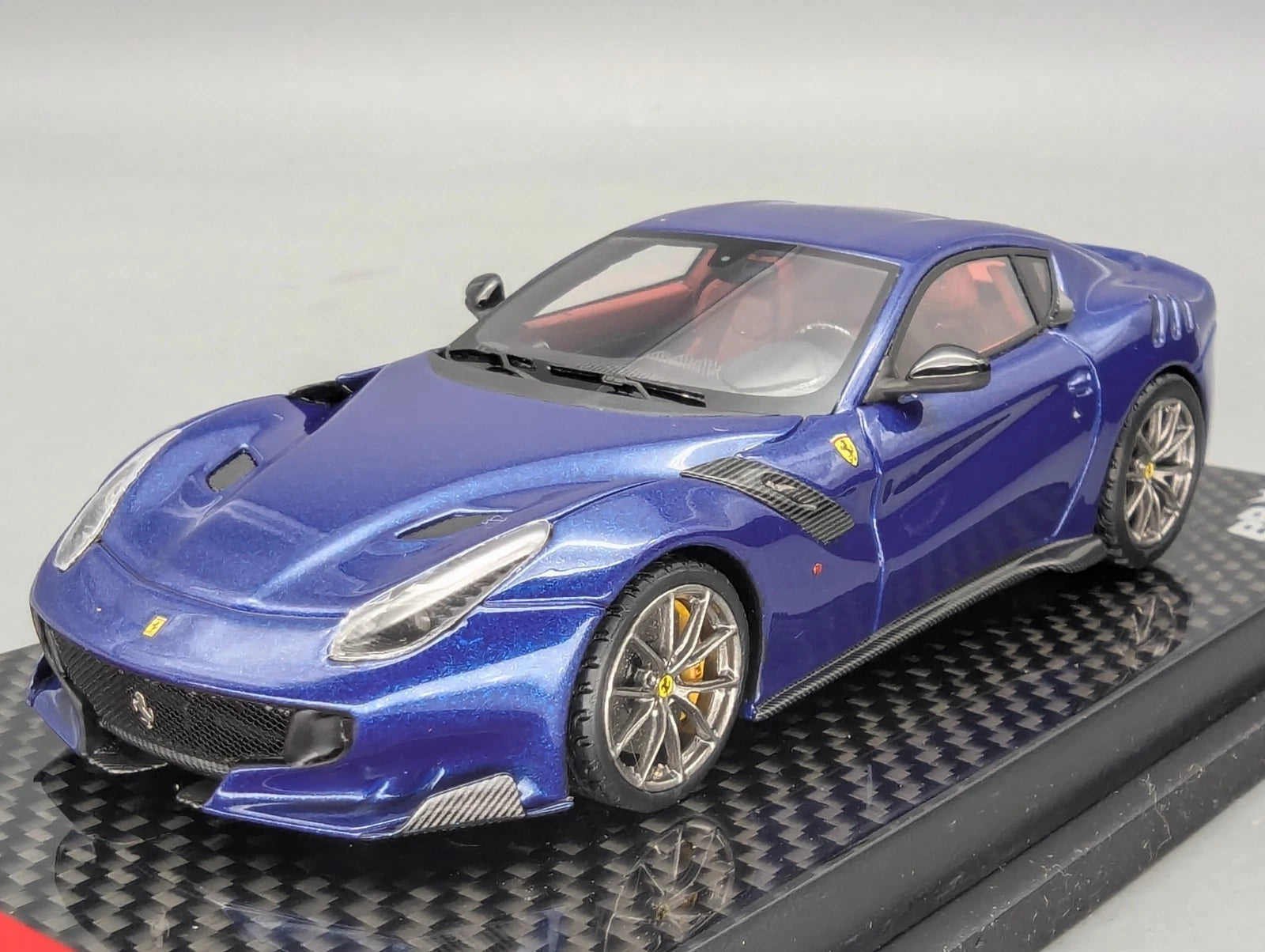 Modellautos 1:43 BBR Concept43 Ferrari F12 TDF Tour de France Blue Ltd 06/10 OVP