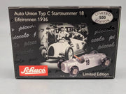 Modellautos 1:90 Schuco Piccolo Auto Union Typ C Eifelrennen 1936 #18 in OVP