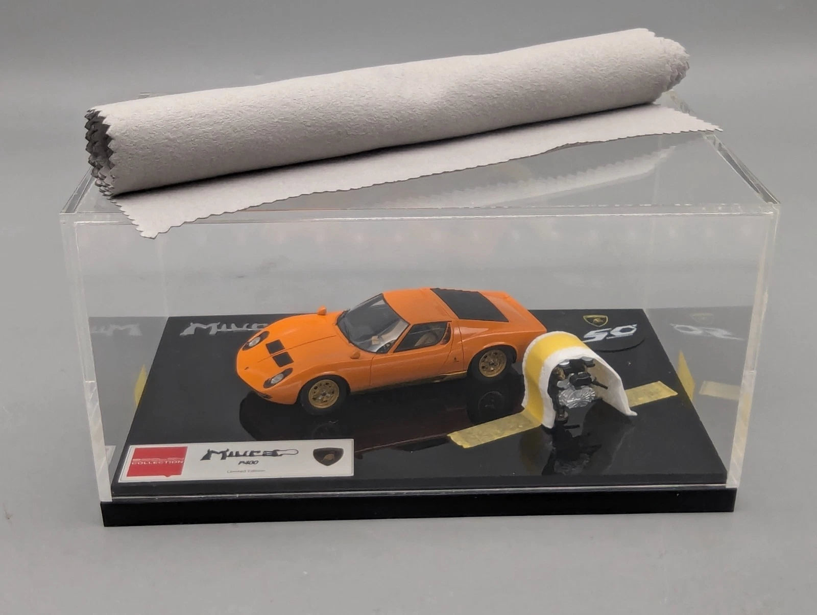 Eidolon Make Up 1:43 Lamborghini Miura P400 1967 Red Engine Set mit OVP