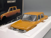 Modellautos 1:18 Minichamps Alfa Romeo Giulia 1300 Super 1970 Ocker Ochre OVP