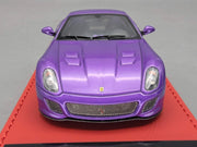 Modellautos 1:43 BBR Executive Ferrari 599 GTO Viola Gloss Limited 04/20 mit OVP