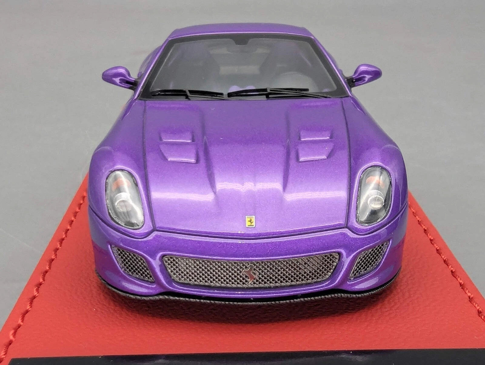 Modellautos 1:43 BBR Executive Ferrari 599 GTO Viola Gloss Limited 04/20 mit OVP