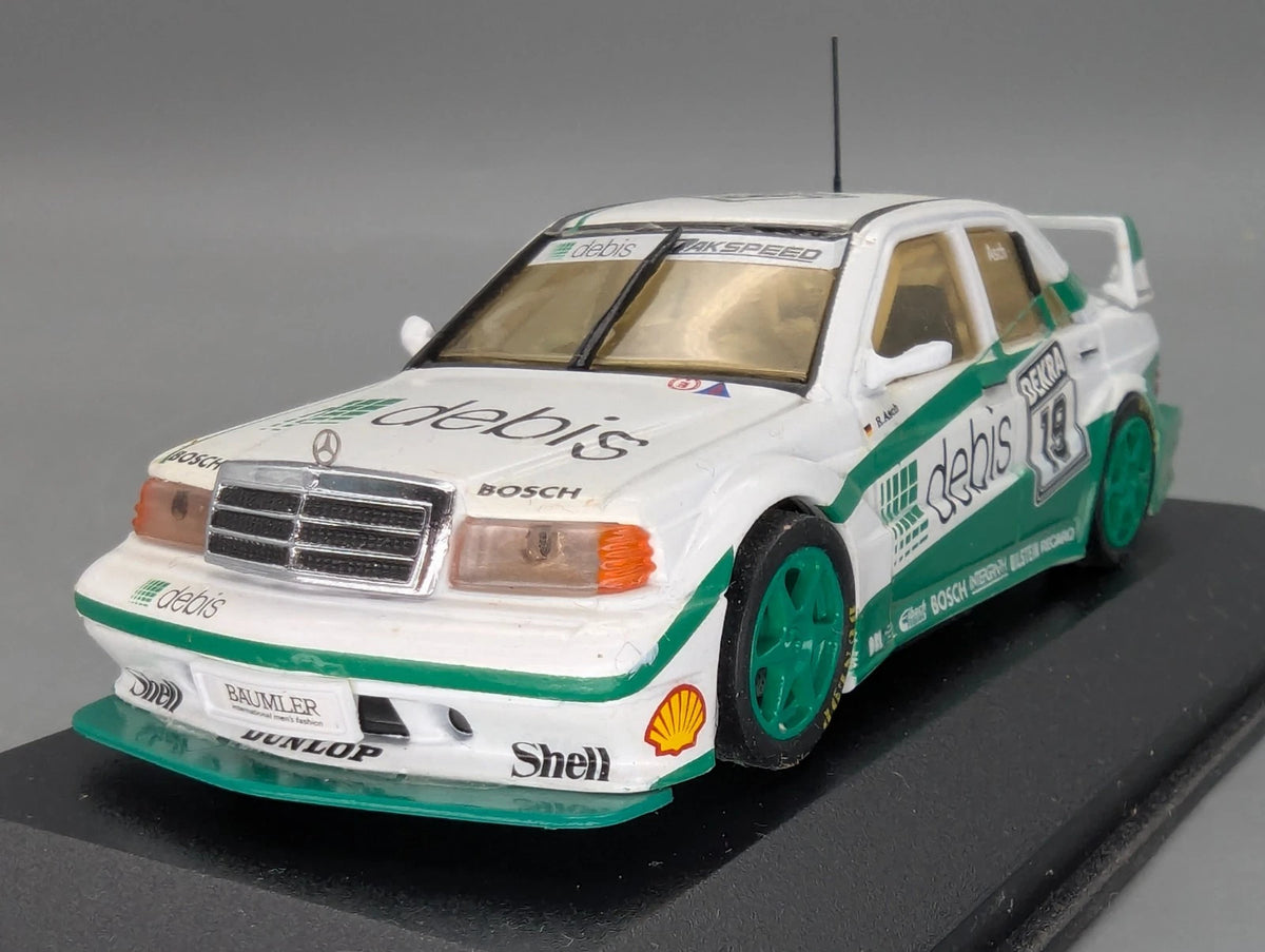 Modellautos 1:43 Minichamps Mercedes Benz 190E EVO2 1. Version 1992 #19 Asch OVP