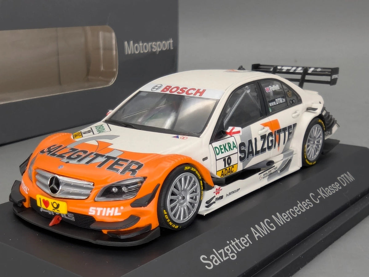 Modellautos 1:43 Minichamps AMG Mercedes C Klasse DTM 2009 #10 Gary Paffett OVP