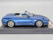 Modellautos 1:43 BBR Ferrari 456 Venice Cabrio Sultan of Brunei Blau Met mit OVP
