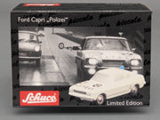 Modellautos 1:90 Schuco Piccolo Ford Capri Polizei 1970 mit OVP