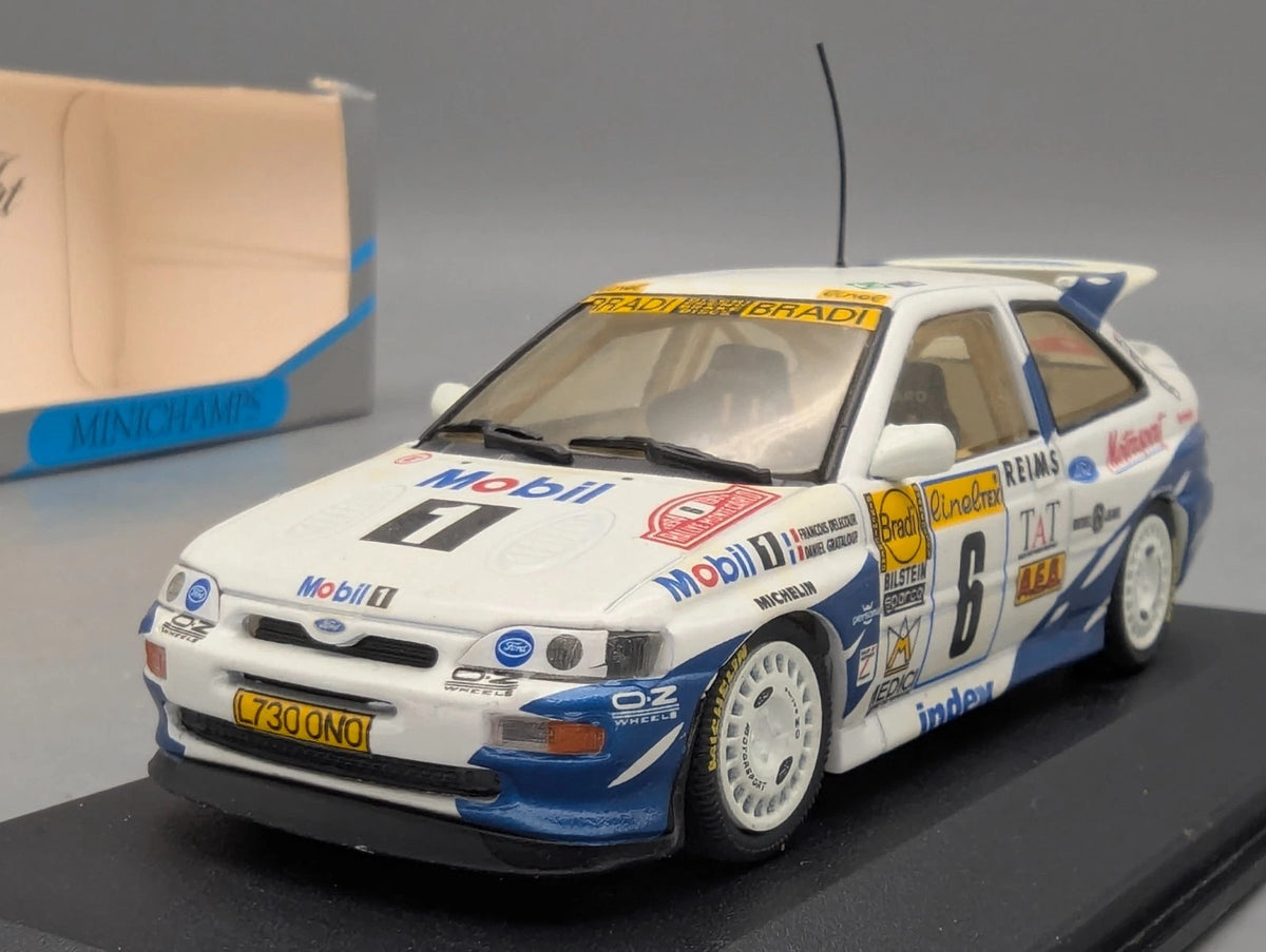 Modellautos 1:43 Minichamps Ford Escort Cosworth WINNER RMC 1994 #6 OVP