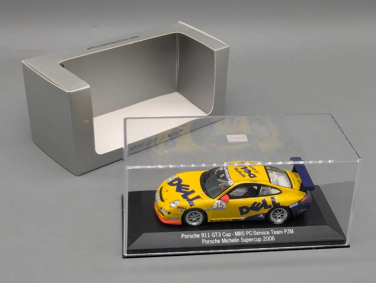 Modellautos 1:43 Minichamps Porsche 911 GT3 Cup Supercup 2006 WAP Dealer OVP