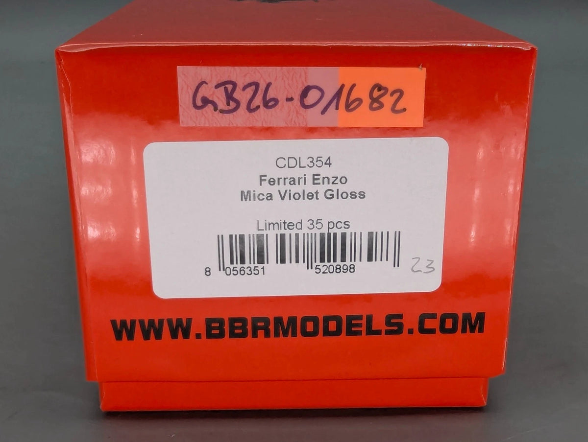 Modellautos 1:43 BBR Executive Calsito Ferrari Enzo Mica Violet Gl Ltd 23/35 OVP