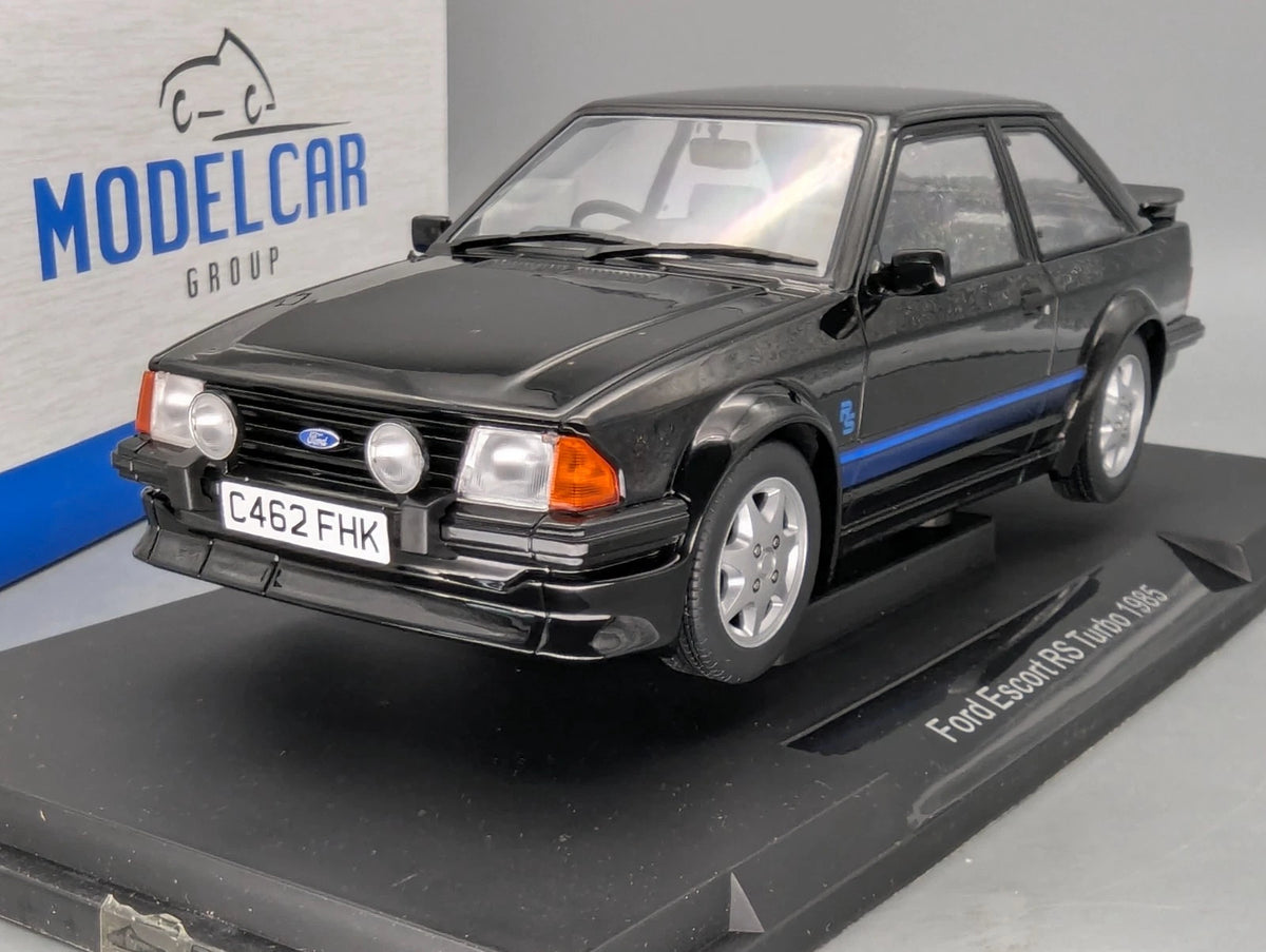 Modellautos 1:18 MCG Modelcar Group 18420 Ford Escort RS Turbo 1985 Black OVP