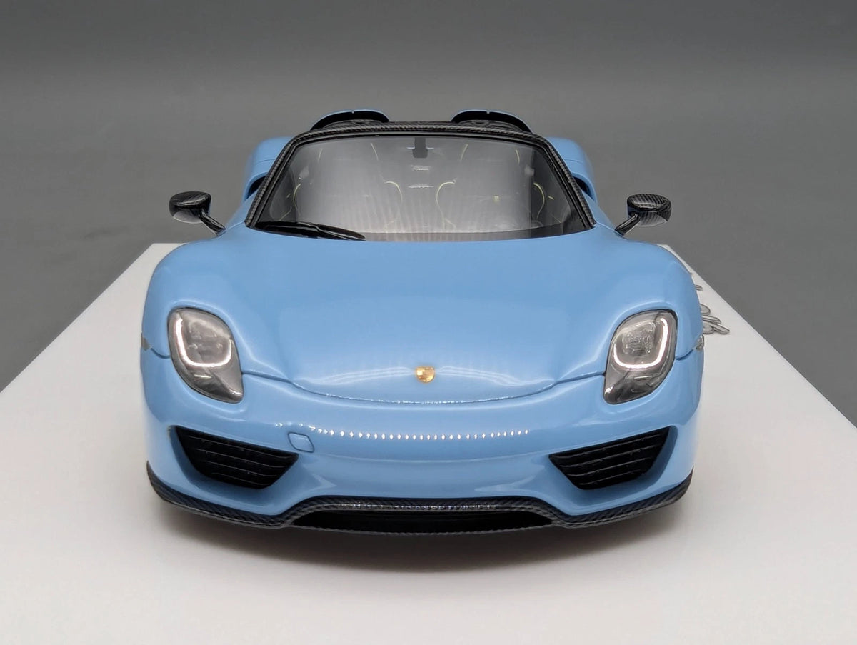 Eidolon Make Up 1:43 Porsche 918 Spyder 2011 Gulf Blue Ltd 19/100 mit OVP