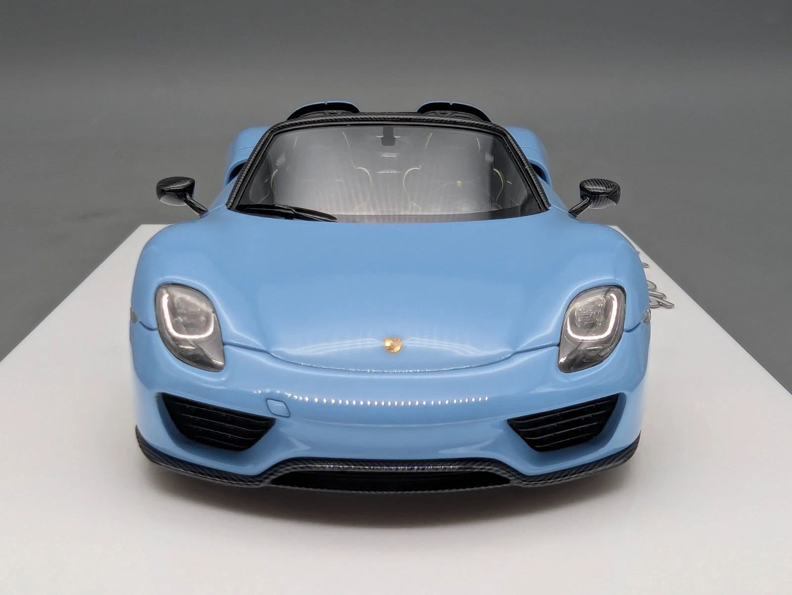 Eidolon Make Up 1:43 Porsche 918 Spyder 2011 Gulf Blue Ltd 19/100 mit OVP