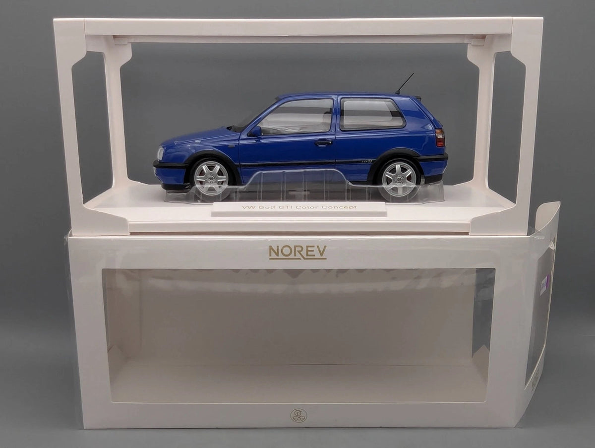 Modellautos 1:18 Norev Volkswagen VW Golf III GTI 1994 Jazz Blue mit OVP