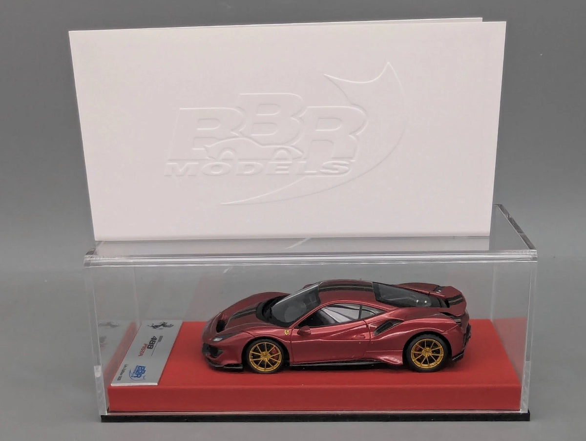 Modellautos 1:43 BBR Concept43 Ferrari 488 Pista RHD 2020 Rosso Fi Ltd 18/20 OVP