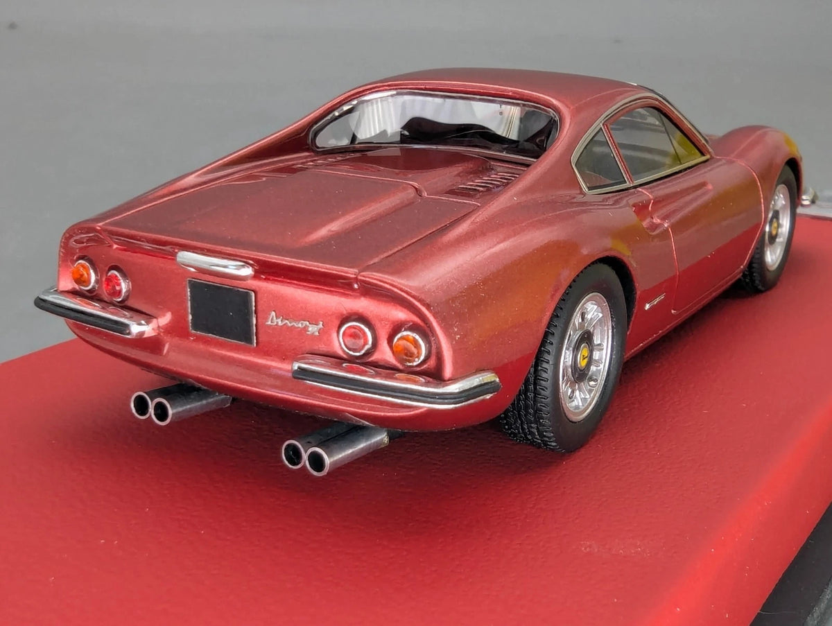 Modellautos 1:43 BBR Ferrari 246 GT Dino 1969 Auction CA 2017 07/20 mit OVP