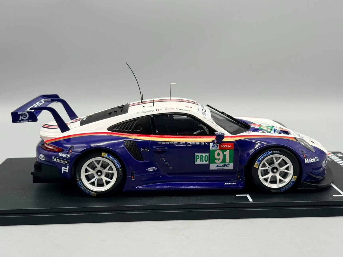 Modellautos 1:18 Ixo Porsche 911 RSR  #91 24h LeMans 2018 mit OVP